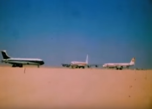 Dawson field aircrafts, Jordan, 6 September 1970.png