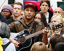 2011: Partecipazione di Tom Morello, chitarrista del gruppo, a Occupy Wall Street