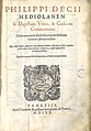In Digestum vetus et Codicem commentaria, 1570