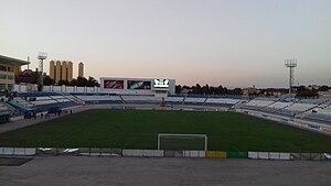 Стадион летом 2018 года