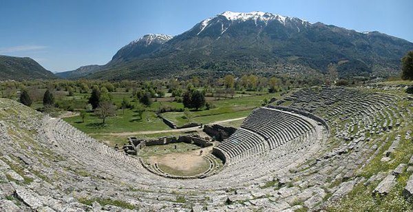 The ancient theatre of Dodona