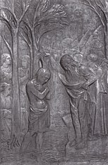 Battesimo di Cristo di Donatello (dopo il 1425), duomo di Arezzo