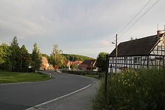 Dorfansicht in Rauschwitz