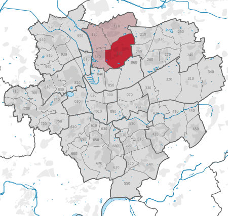 Dortmund Statistischer Bezirk Eving