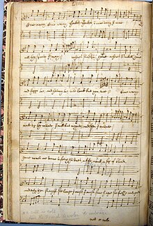 "Come away, come away", text by Middleton, music attributed to Robert Johnson as it appears in Drexel 4175 Drexel 4175 9.jpg