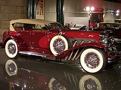 Duesenberg Cabriolet SJ LA Grand Dual-Cowl Phaeton 1935.jpg