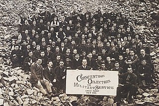 Dyce Work Camp Scottish camp for conscientious objectors in World War I.