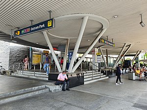 Platform of Qingpu Xincheng station