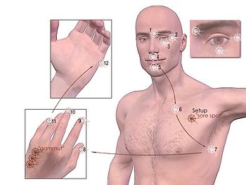 EFT-tapping points