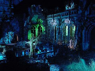 Haunted Castle (Efteling) attraction haunted house at Efteling Theme Park, The Netherland
