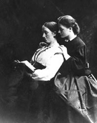 Sarah Terry with her daughter Ellen, circa 1860