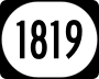 Kentucky Route 1819 marker