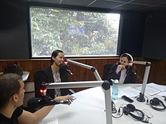 Entrevista de radio con Gladys Rodríguez