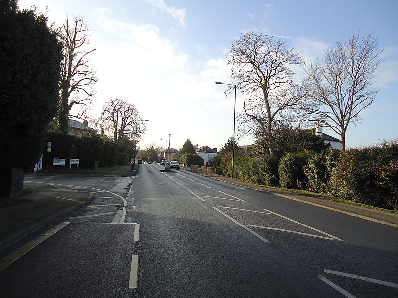 File:Epsom Road, Ewell - geograph.org.uk - 2195100.jpg