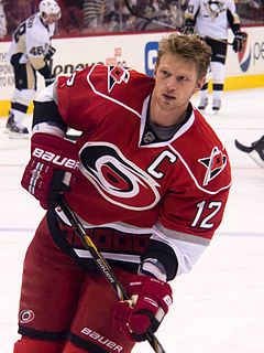 Eric Staal Canadian ice hockey player