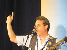 Litwin at a National Book Festival reading, August 2014