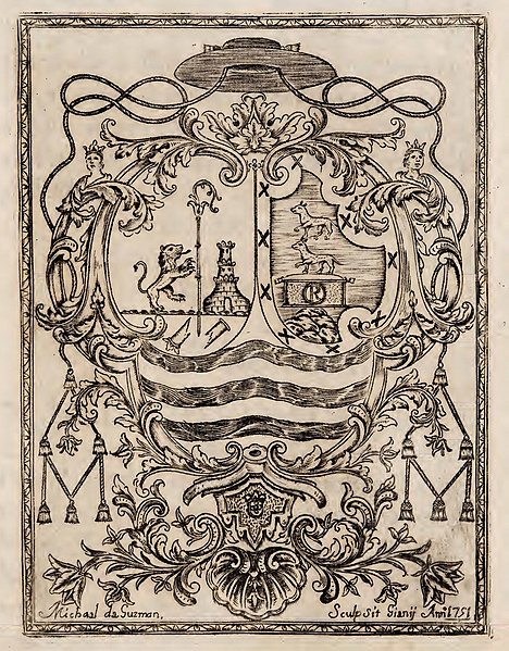 File:Escudo heráldico de Fray Benito Marín, Obispo de Jaén, 1751.jpg