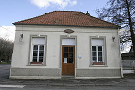 The town hall of Estréelles
