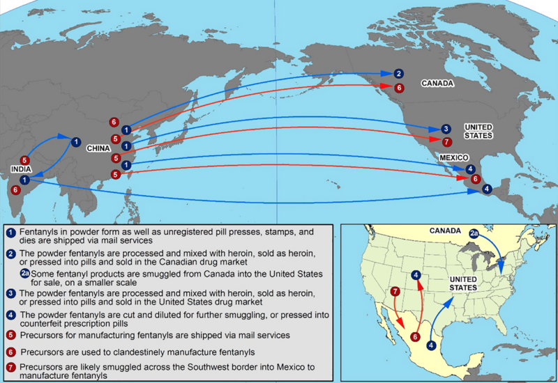 File:FENTANYL FLOW TO THE UNITED STATES 2019.png