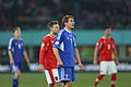 FIFA WC-qualification 2014 - Austria vs Faroe Islands 2013-03-22 - Fróði Benjaminsen 06.JPG
