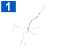 Fast tram line 1, Kryvyi Rih.svg