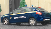 Gendarmerie car Fiat Bravo Gendarmeria Vaticana.png