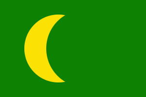 Fictional flag of the Mughal Empire.svg