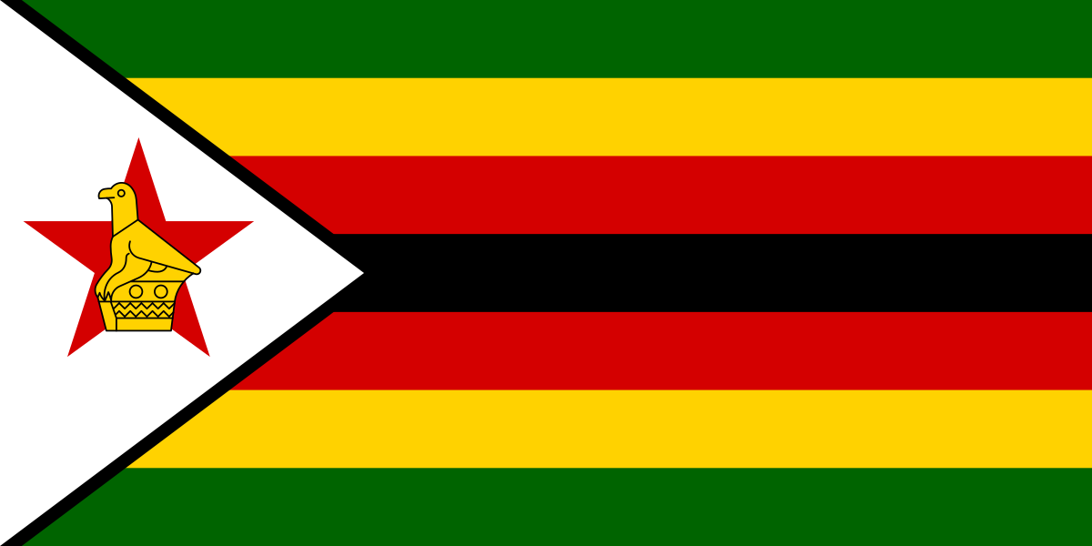 85px default Zimbabve bayrağı