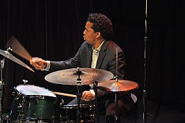 Cuban-born jazz percussionist Francisco Mela