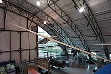 A Glasflügel BS-1 on display at the Frontiers of Flight Museum