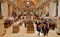 Interior del Museo de El Cairo