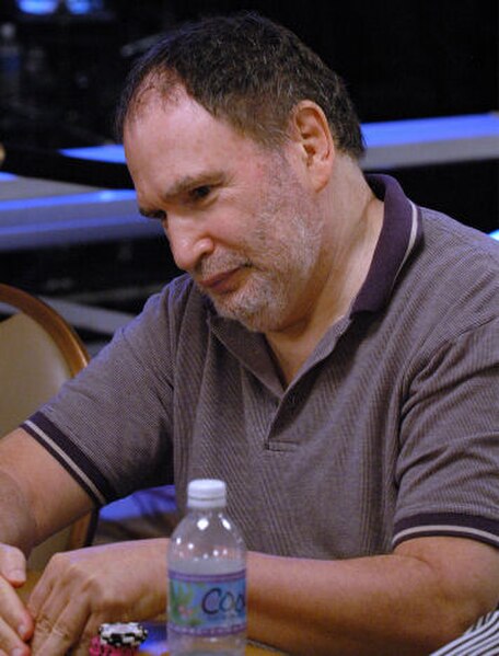 Kaplan playing poker in 2006