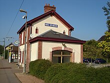 La gare de Mareil-sur-Mauldre.