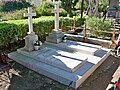 Tumba de George Langworthy (1865-1946) en el Cementerio Inglés de Málaga, 2022-12-17.