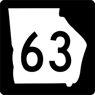 <span class="mw-page-title-main">Georgia State Route 63</span> State highway in Georgia, United States