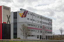 Germanwings' head office in Cologne Germanwings Headquarter 2015 1.jpg