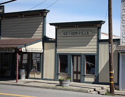How to get to Geyserville with public transit - About the place