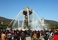 靈山大佛九龍灌浴景觀 A landscape of Wuxi Lingshan: The birth of Shakya Mani