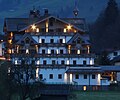 Hotel Großarlerhof in der Dämmerung, Blickrichtung Nord