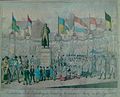 Procession à l'occasion de l'inauguration du monument (14 août 1837)