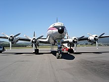 Lockheed Super Constellation nicknamed Connie HARS Super Connie, Wollongong New South Wales.jpg