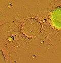 Miniatura para Heaviside (cráter marciano)