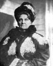 Hetty Green tyttärensä häissä vuonna 1909.