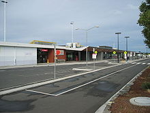 Der gemeinsame Check-in-Bereich des nationalen und internationalen Terminals des Hobart International Airport