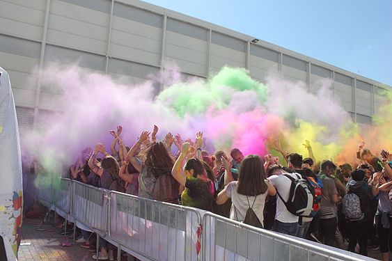 Holi Festival 2017 in Nuova Fiera di Roma