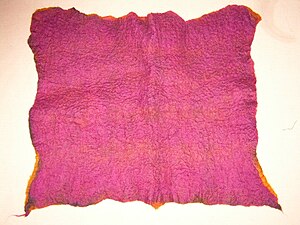 Homemade felted cloth.jpg