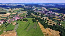 Huttengrund komplett mit den fünf Stadtteilen