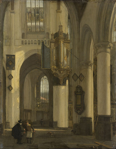 File:Interieur van een protestantse gotische kerk met motieven van de Oude en de Nieuwe Kerk te Amsterdam Rijksmuseum SK-A-474.jpeg