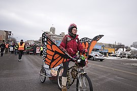 nternational Human Rights Day protest march