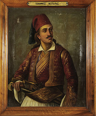 <span class="mw-page-title-main">Ioannis Notaras</span> Greek general